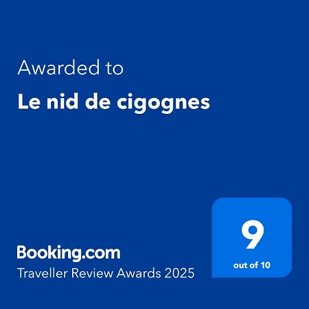 Le Nid De Cigognes منزل ريفي